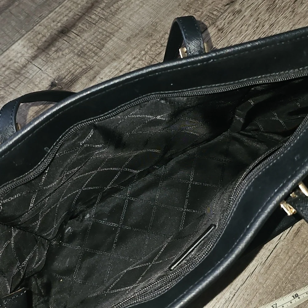 Michael Kors Black Saffiano Leather Tote